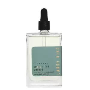 Image of Larry King Hair Care Spoilt For Choice Hair Oil 100ml