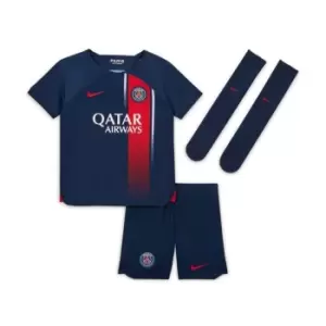 Image of Nike Paris Saint Germain Home Minikit 2023 2024 Infants - Blue