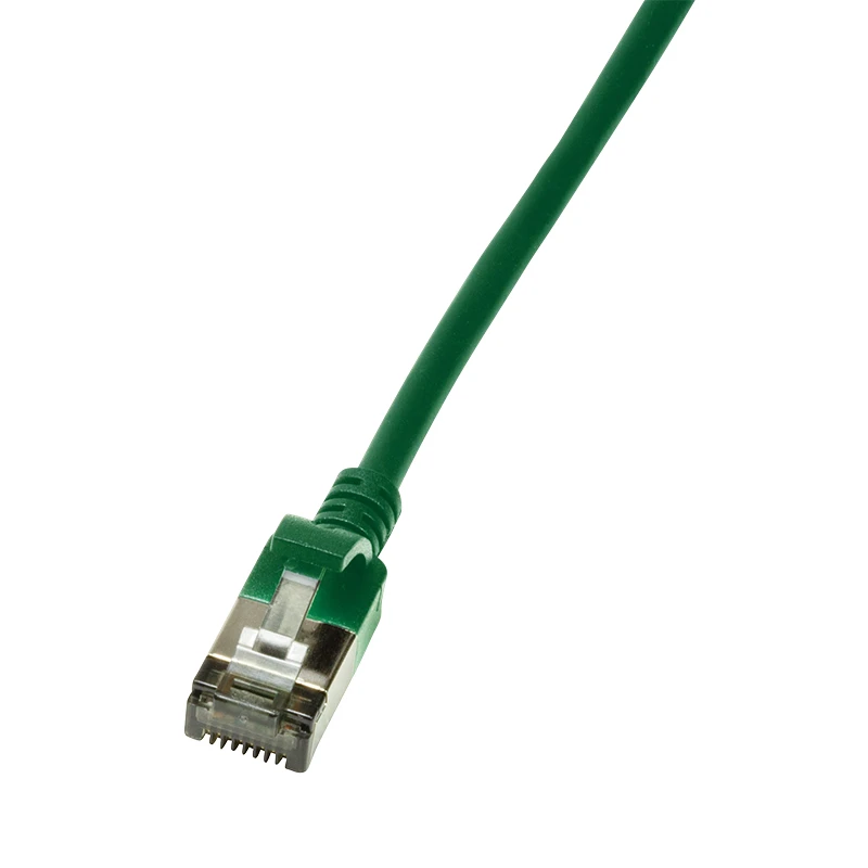 Image of LogiLink Ultraflex networking cable Green 5m Cat6a S/UTP (STP)
