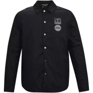 Image of Under Armour Shacket Mens - Black