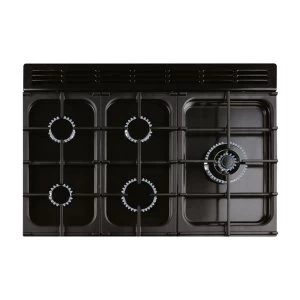 Image of Rangemaster EDL90DFFBLC 117180 Encore Deluxe 90cm DF Range Cooker BlackChrome