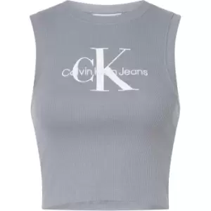 Image of Calvin Klein Jeans Archival Tank Top - Grey