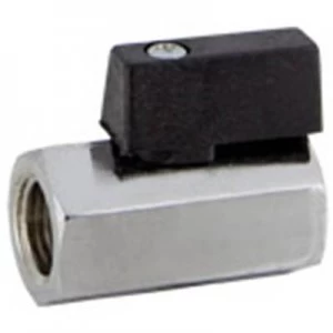 Image of Ball valve 601112228 Norgren Internal thread 14 External thread 14 10 bar max