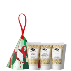 Image of Origins Tiny Treasures Ginger Bath And Body Trio