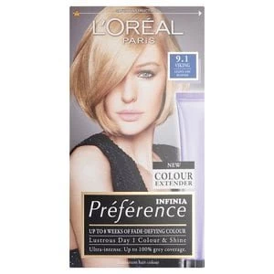 Image of Preference Infinia 9.1 Viking Light Ash Blonde Hair Dye Blonde