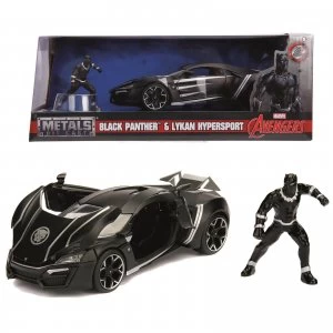Image of Jada Toys Marvel Black Panther Lykan Hypersport 1:24