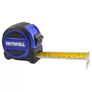 Image of Faithfull Pro Tape Measure 5m/16ft (Width 32mm)