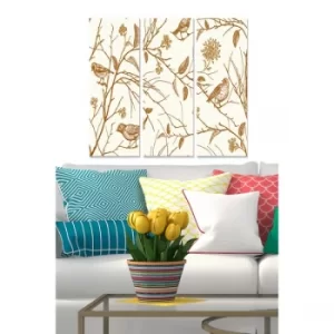 Image of MDF1105693793 Multicolor Decorative MDF Painting (3 Pieces)