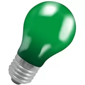Image of Crompton Lamps 15W GLS E27 Dimmable Colourglazed IP65 Green