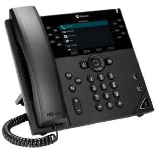 Image of POLY VVX450 12-LINE IP PHONE+POE-ENB