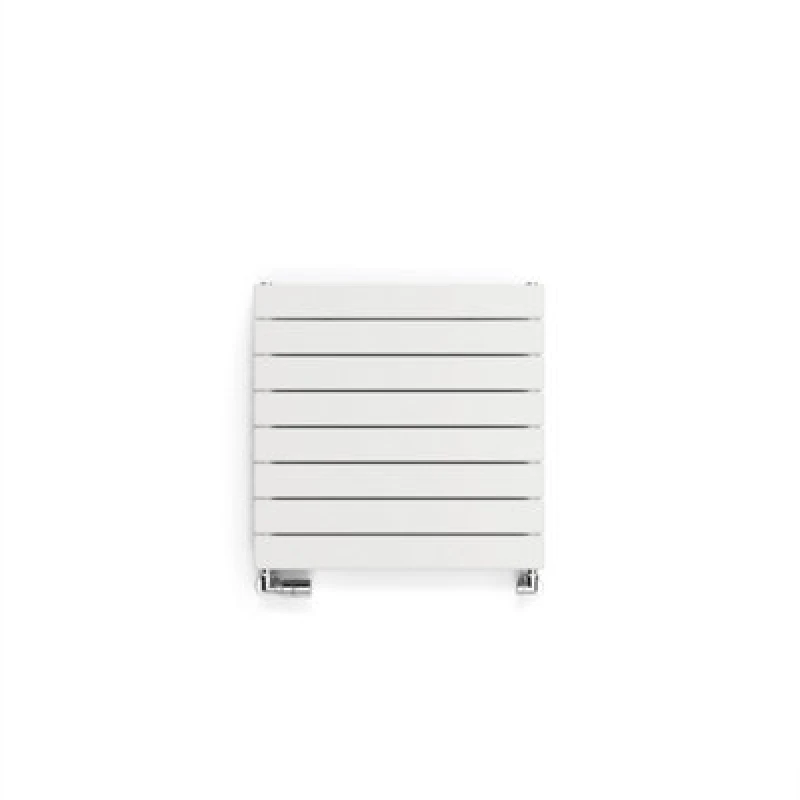 Image of Terma Forte White Hydronic Horizontal Or Vertical Designer 2111Btu Radiator, (W)588mm X (H)600mm