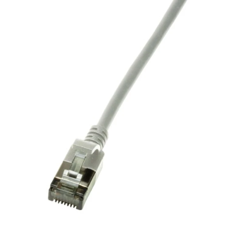 Image of LogiLink Slim U/FTP networking cable Grey 5m Cat6a U/FTP (STP)