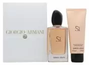 Image of Giorgio Armani Si Gift Set 100ml Eau de Parfum + 75ml Body Milk