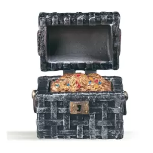 Image of Papo Pirates And Corsairs Treasure Chest Toy Accessories, 3 Years Or Above, Black/Grey (39412)
