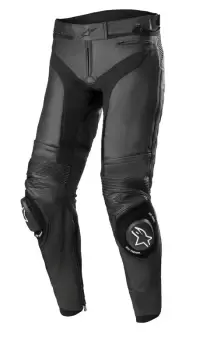 Image of Alpinestars Missile V3 Leather Pants Short Black 50