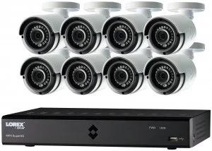 Image of Lorex 16 Channel 1080P 2TB DVR and 8 Camera CCTV