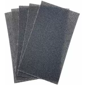 Image of ProNet 70 x 125mm Self Adh Loop Backed Sanding Sheet, 80 grit, Pack 5