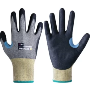 Image of Cut Resistant Gloves, Pu Coated, Black/Yellow, Size 9