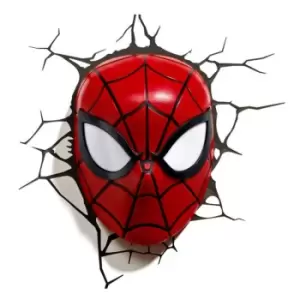 Image of Philips Spiderman Come Out The Wall Red Wall Light