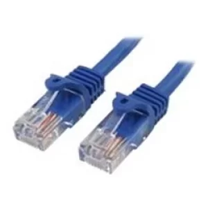 Image of StarTech 3m Cat5e Blue Snagless Rj45 Utp Cat 5e Patch Cable 3m Patch Cord