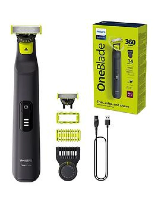Image of Philips OneBlade Philips OneBlade Pro 360 Beard & Stubble Trimmer QP6542/15