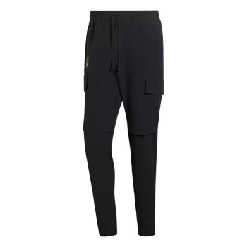 Image of adidas Los Angeles FC Travel Tracksuit Bottoms Mens - Black