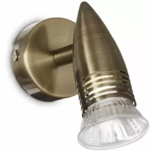Image of Ideal Lux - Wall light Brown alfa 1 light