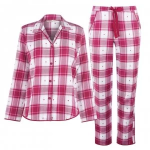 Image of Cyberjammies Dobby Check Pyjama Set