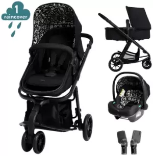Image of Cosatto Giggle 2 In 1 Travel System - Black