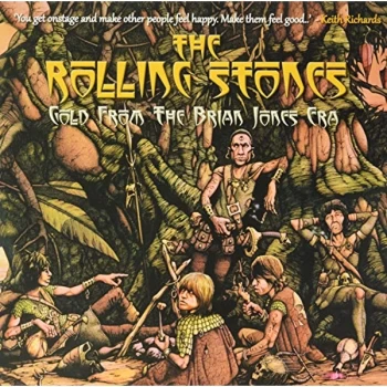 Image of The Rolling Stones - Gold From The Brian Jones Era (Splatter Vinyl)