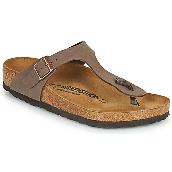 Image of Birkenstock GIZEH womens Flip flops / Sandals (Shoes) in Brown,4.5,5,5.5,7,7.5,2.5,2.5,3.5,4.5,5,5.5,7,7.5,8,9,9.5,10.5,11.5,9 / 10
