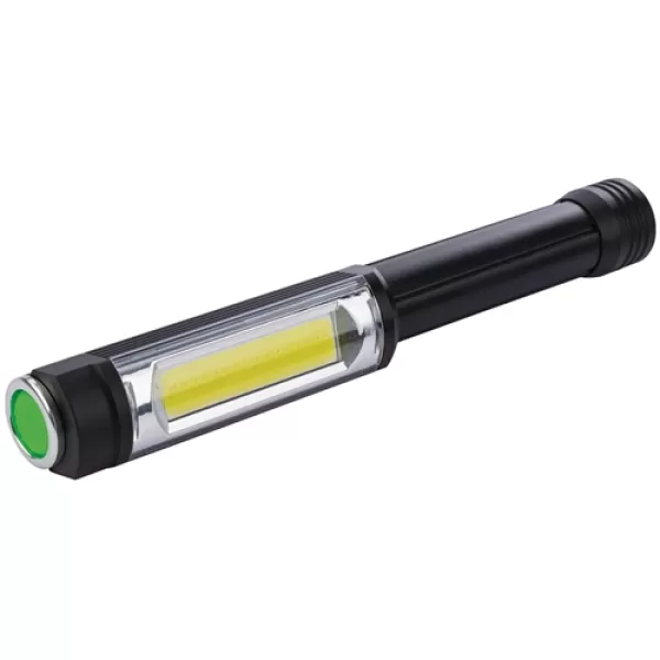 Image of Draper 5W COB LED Aluminium Worklight (3 x AA batteries supplied) 400 Lumens