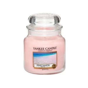Image of Yankee Candle Pink Sands Scented Candle 411g