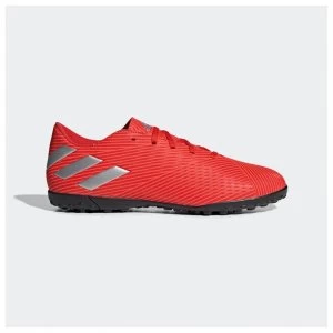 Image of adidas Nemeziz 19.4 Football Trainers Turf - Red/Silver