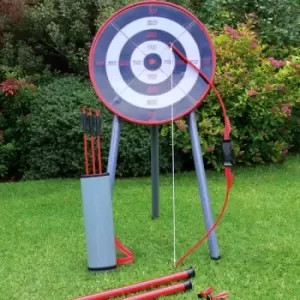 Image of Traditional Garden Game Archery Set & Darts / Blowpipe