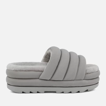 Image of UGG Womens Puft Slide Sandals - Cobble - UK 4