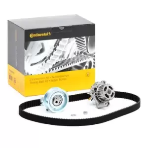 Image of CONTITECH Water Pump + Timing Belt Kit CT908WP2 VW,SKODA,SEAT,Golf IV Schragheck (1J1),Golf V Schragheck (1K1),TOURAN (1T1, 1T2),PASSAT Variant (3B6)