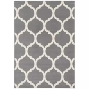 Image of Homemaker Creation Tile Rug Grey 080X150Cm