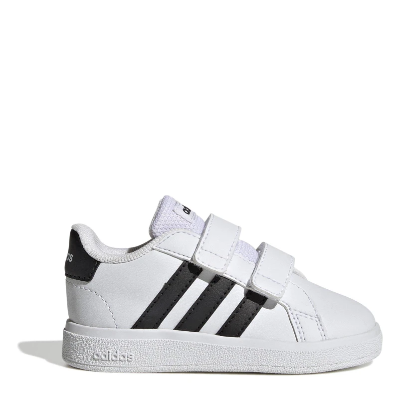 Image of adidas Grand Court Infant Boys Trainers White/ Black male C9.5 (27)