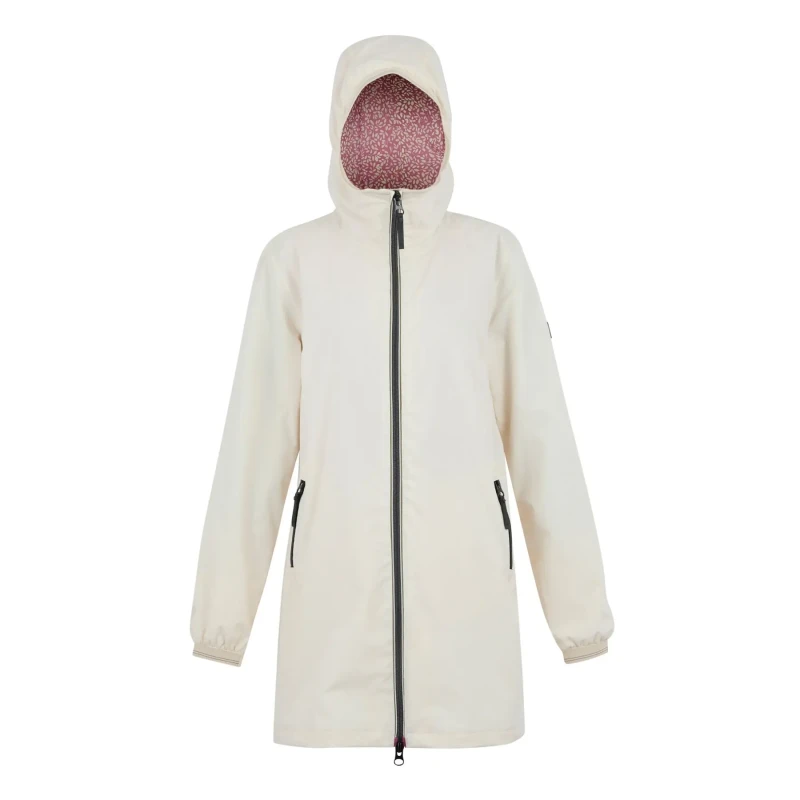 Image of Womens waterproof jacket Regatta Lioka Blanc Female 36