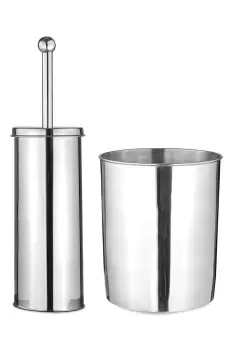 Image of OurHouse T/Brush & Bin Chrome