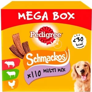 Image of Pedigree Schmackos Adult Dog Treats Meaty Multi Mix 790g
