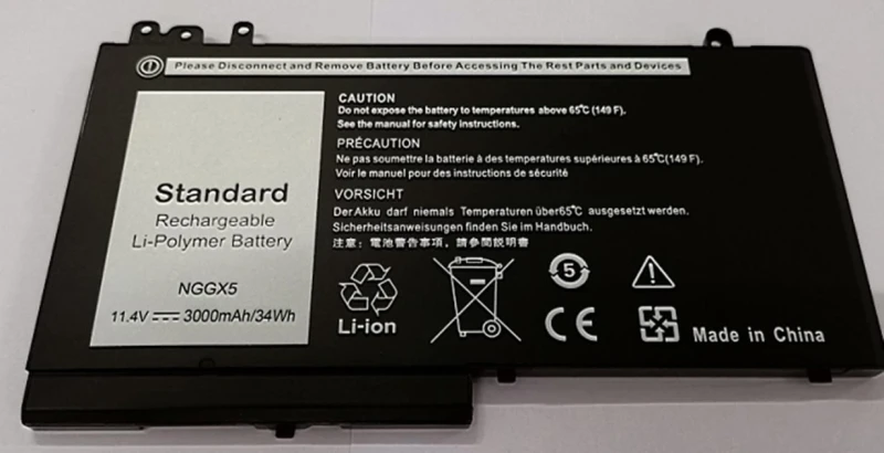 Image of CoreParts MBXDE-BA0171 laptop spare part Battery