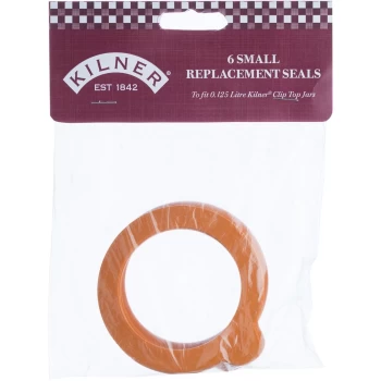 Image of Kilner Replacement Seals 6 Pack 0.125 Litre
