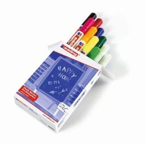 Image of edding 4095 Chalk Marker Assorted PK10