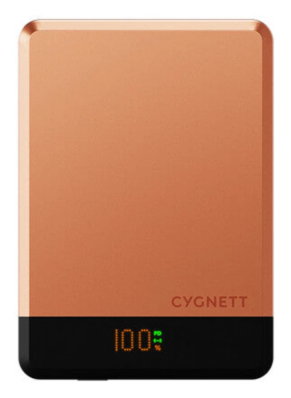 Image of Cygnett Cygnett MagSlim 10000 mAh Wireless charging Copper CY5645PBCHE