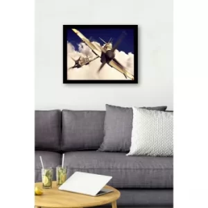 Image of SC0729 Multicolor Decorative Framed MDF Painting