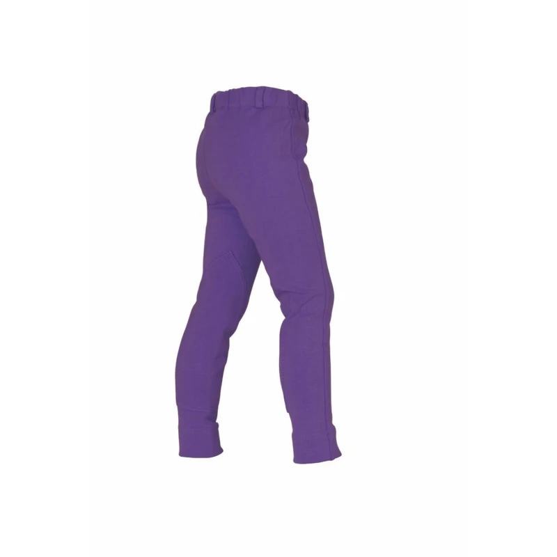Image of Wessex Plain Purple Jodhpurs Size: 2-3 Years Purple Unisex 2-3 Years