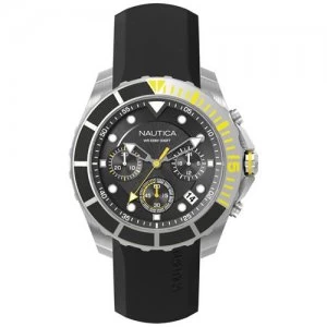Image of Nautica Mens Puerto Rico Stainless Steel Watch - NAPPTR002