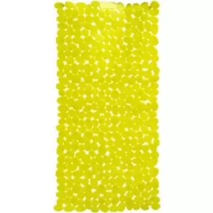 Image of Solid Green Rectangular Bath Mat - Premier Housewares